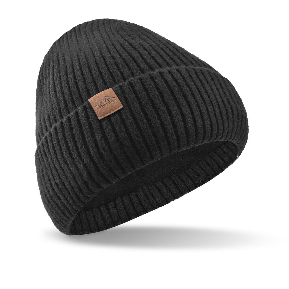 8697 Oversized Beanie , Cuffed Knit Skull Hat, Long Beanies, Large Winter